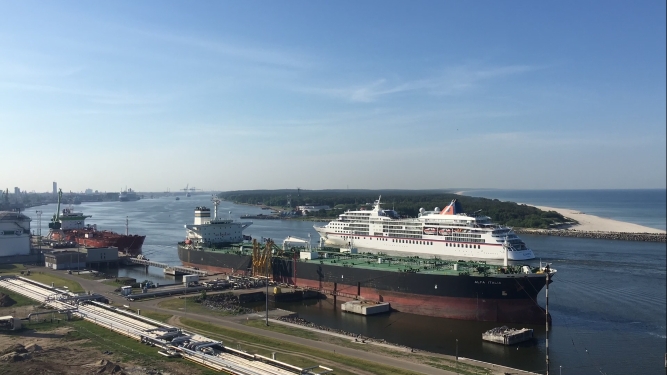 The best cargo handling result achieved in May in Klaipeda Seaport